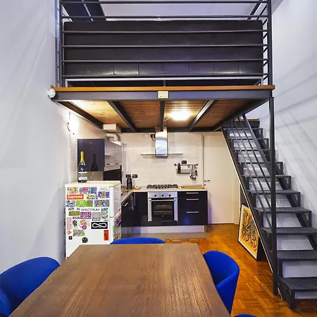 Independent Design Loft With Private Terrace - Apartman Milánó